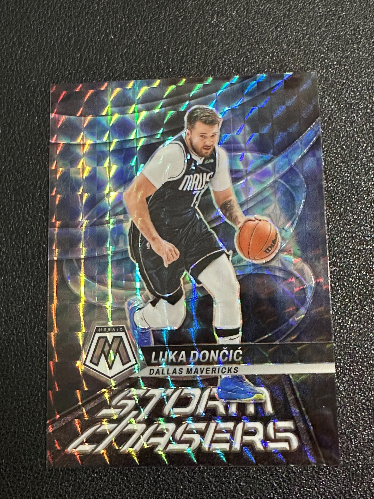 Luka Doncic 2022-23 Panini Mosaic Storm Chasers #7