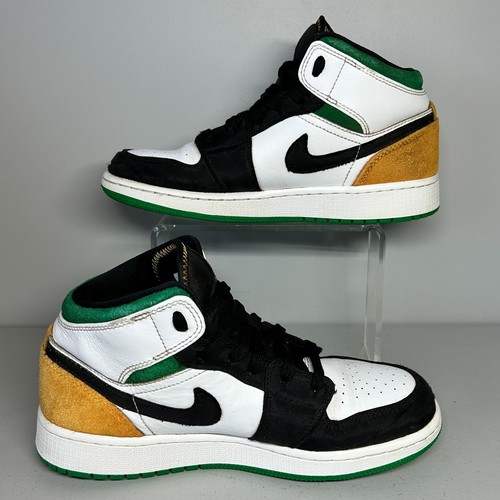 Jordan 1 Mid SE White Laser Orange Lucky Green (GS) Size UK 4.5 US 5 EU 37.5 - Picture 20 of 23