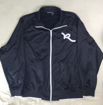 Roca Wear Y2K Black Sizes 2XL -Full Zip Sweater