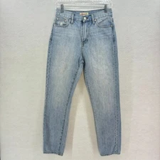 Madewell The Perfect Summer Jean Womens Size 26 Light Wash High Rise Denim Mom