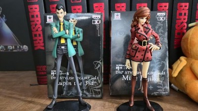 Lupin the 3rd Figure Set Lupin & Fujiko Mine Banpresto Prize Figures
