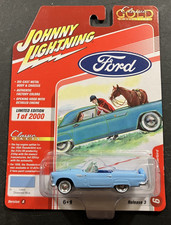 Blue 1956 Ford Thunderbird - Johnny Lightning Classic Gold Release 3 6a 164 Blue 1956 Ford Thunderbird - Johnny Lightning Classic Gold Release 3 6a 164