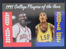 1991 College Players of the Year Larry Johnson & Shaquille O'Neal
