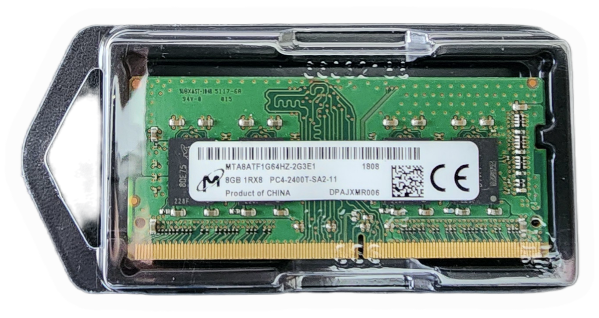 Micron 8GB DDR4 2400 SODIMM Laptop RAM 1Rx8 MTA8ATF1G64HZ-2G3E1 | eBay