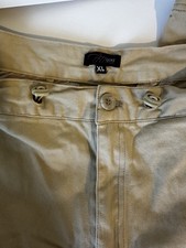 Cargo Khaki Utility Pants Women  s Size XL NWT - Button Close