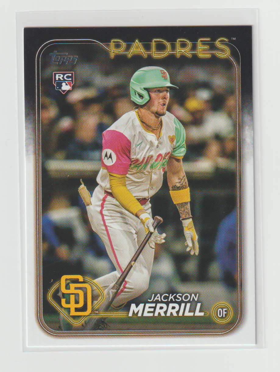 2024 Topps Update Jackson Merrill Rookie Card #US210