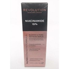 Revolution Niacinamide 15 Blemish  Pore Refining Serum   NEW