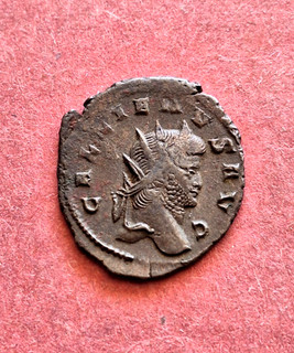 Gallienus Antoninianus 265 AD Rome mint IOVIS STATOR 3 1g 24mm