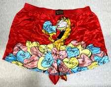 Men's Garfield Odie Boxer Underwear Eat Your Heart Out XL 40-42 VTG 2000'S NEW