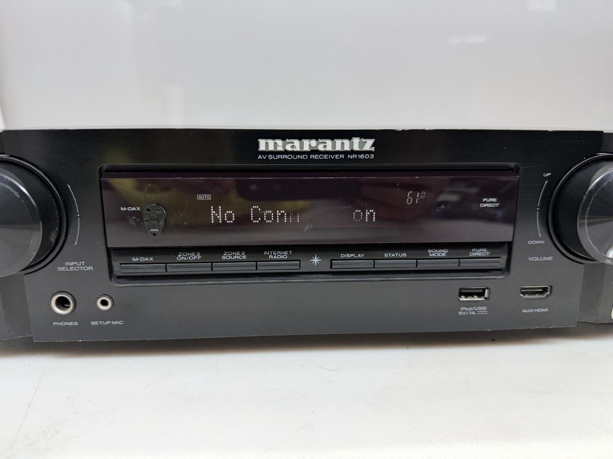 Marantz NR1603 7.1-Channel AV Surround Receiver | eBay