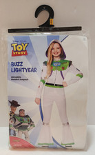 Toy Story Buzz Lightyear Child Girls Small S 4-6 Spirit Halloween Costume New