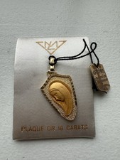 Santa Virgen María Color Oro Medalla Medallón Colgante Medalla Santo Dije