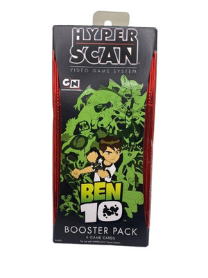 Ben 10 Booster Pack 6 Game Cards For Use w/ HYPER SCAN Video Game System