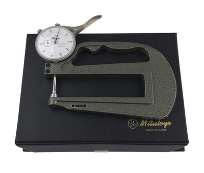 Mitutoyo Schnell Dicken Messer 0,01-20mm 0,01 No.7323 im Etui Analog