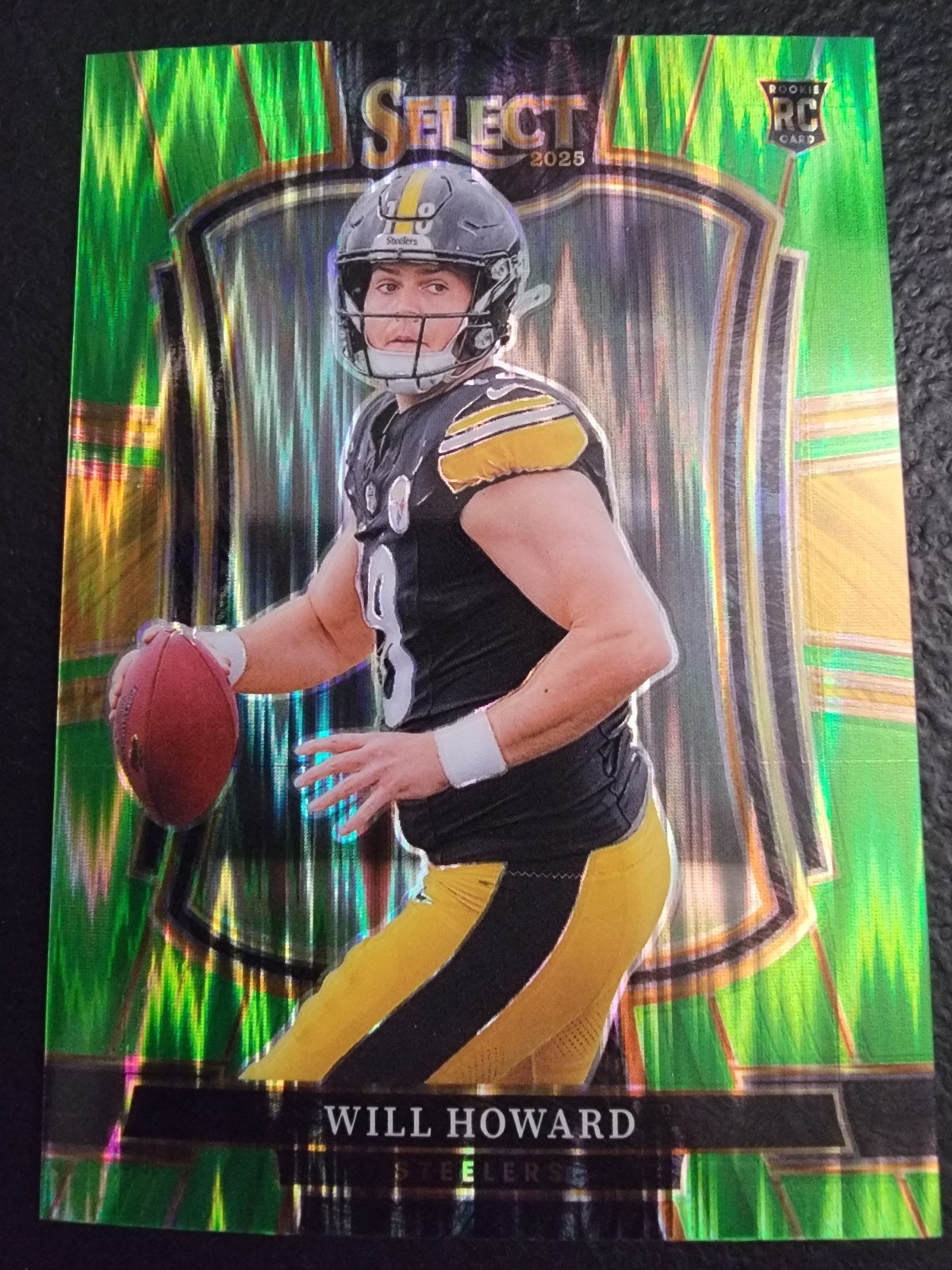 2025 Panini Select Will Howard Premier Level #152 Green Prizm /699