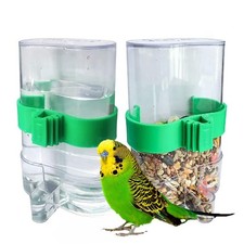 Clpoawc Bird Water Dispenser Outdoor No Mess Automatic Feeder,Parakeet Watere...
