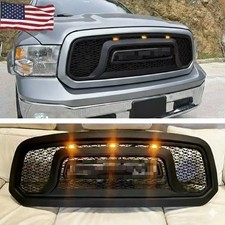 Front Grille Fit For 2013-2018 Dodge Ram 1500 Rebel Style Bumper Honeycomb Grill Front Grille Fit For 2013-2018 Dodge Ram 1500 Rebel Style Bumper Honeycomb Grill