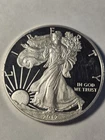 2012 Silver Eagle Proof $1 Dollar 1oz Lightly Circulated .999 -No Box or COA.