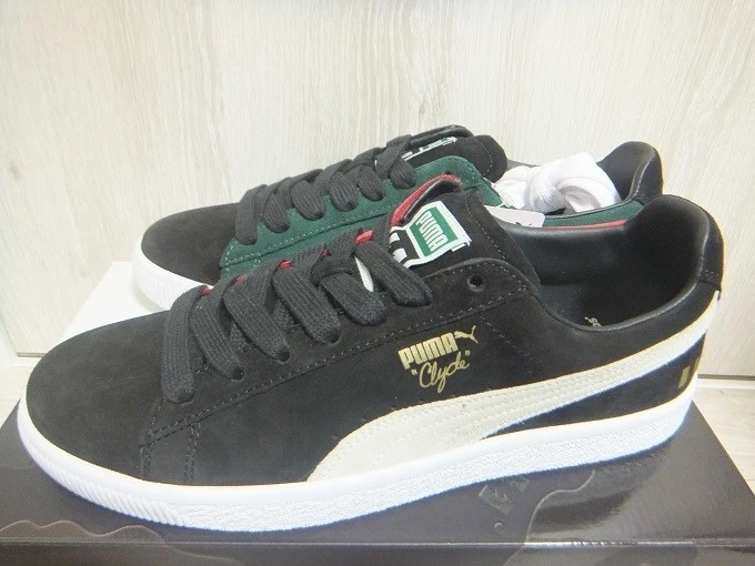 Puma Clyde The Hundreds Puma Nero Puma Bianco Made in Romania Sneaker Uomo Us10 5