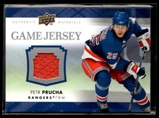 2007-08 Upper Deck Game Jerseys Petr Prucha New York Rangers #GJ2-PP