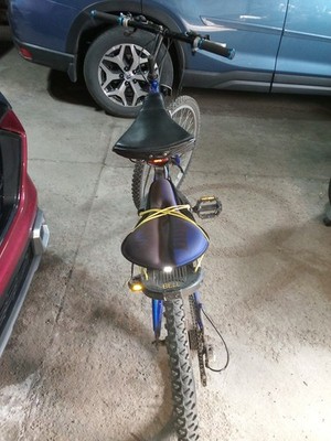 Vintage Mongoose Maneuver 21 Speed Mens Metallic Blue Mountain