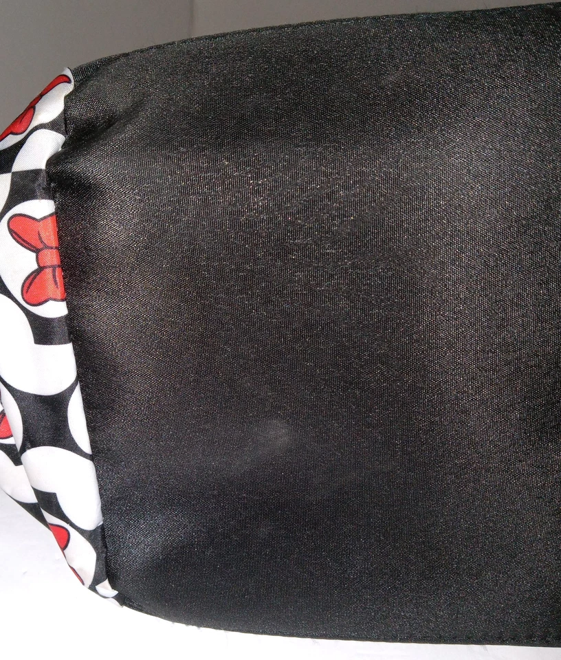 Juego de bolsa de pañales Disney Baby Minnie Mouse 7 bolsillos portabiberones 2 clips para cochecito Foto 4 de 4