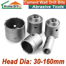 Core Drill Concrete Brick Cement Wall Drill Bits 30-160mm Electric Hole Opener