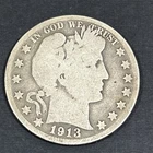 1913-S Barber Half Dollar