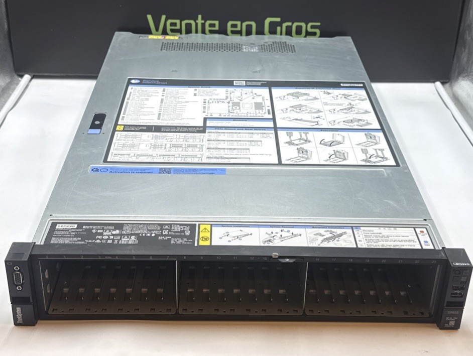Lenovo ThinkSystem SR655 2U 24x SFF 2.5" AMD Epyc 7742 16GB DDR4 NO HDD/OS/Rails