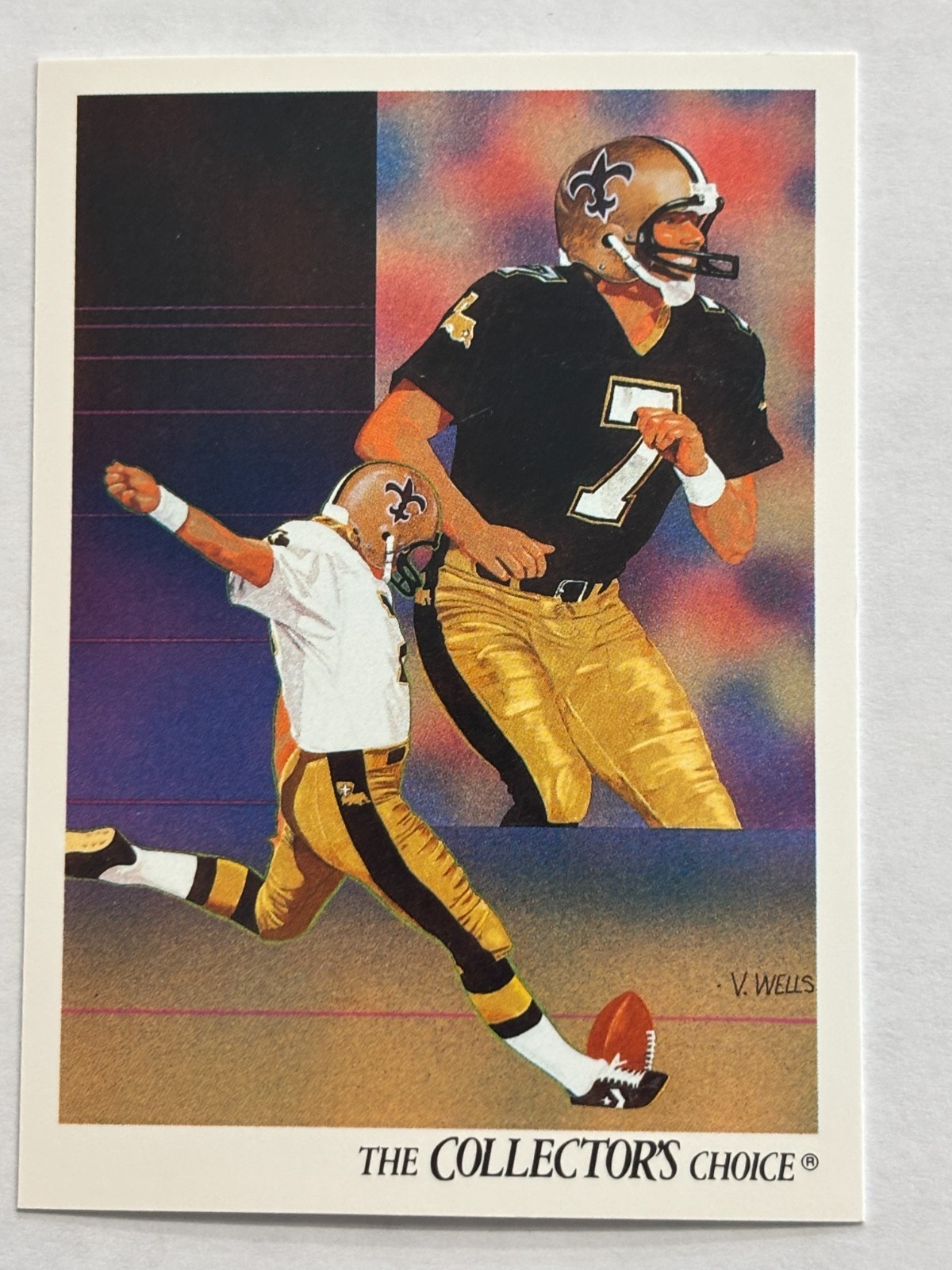 1991 Upper Deck #96 Morten Andersen New Orleans Saints