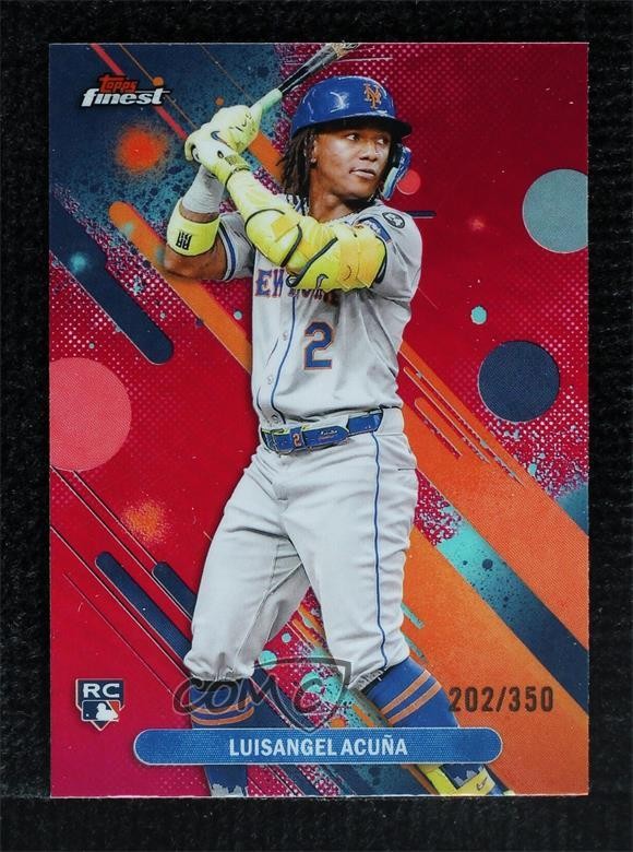 2025 Finest Common Magenta Refractor /350 Luisangel Acuna Acuña Rookie RC 0lj0