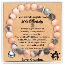 21st Birthday Gifts for Granddaughter Women Her, 21 Year Old Birthday Gifts for