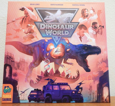 Pandasauru Board Game  Dinosaur World (Kickstarter Ed) w/Folded Space  Fair/EX