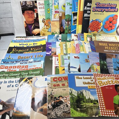 47 Literacy by Design Rigby Early Readers Multiple Level Grades 1 2 & 3 Books