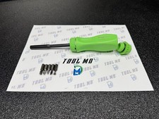 Snap-on Tools Usa New Green Magnetic Ratcheting Screwdriver Wbits Ssdmr4b