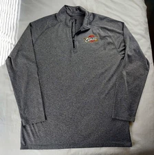 NBA UNK Mens Cleveland Cavaliers Cavs 1/4 Zip Pullover Size Large