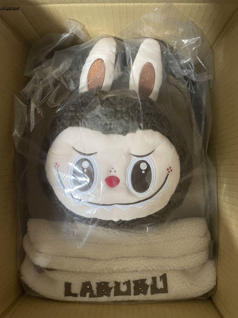POP MART The Monsters Labubu Berber Fleece Backpack Classic