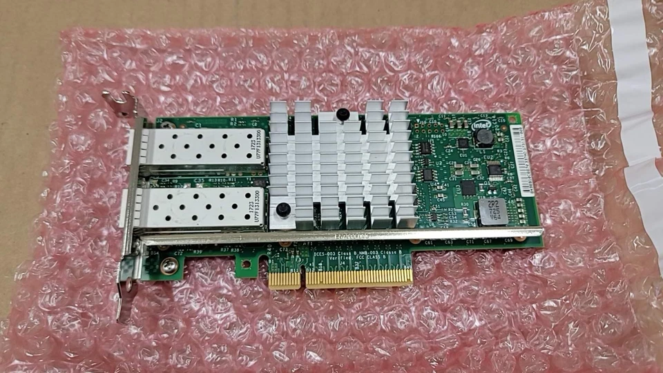 Dell 0XYT17 0942V6 Intel X520-DA2 Dual Port 10G SFP+ PCIe mit Low Profile