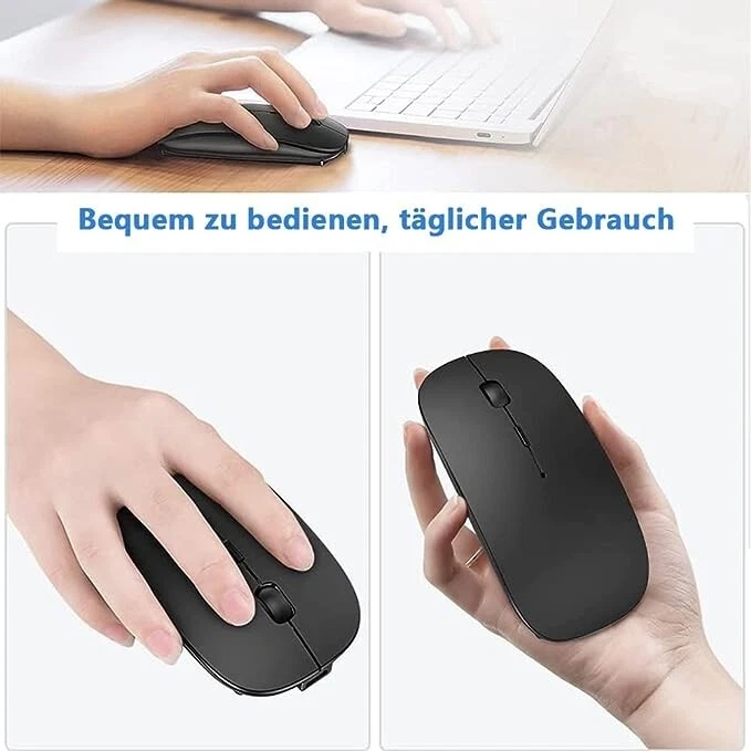 Mac PC Bluetooth Maus für MacBook Pro Air Mac iPad Laptop Desktop Mac PC - Bild 2 von 4