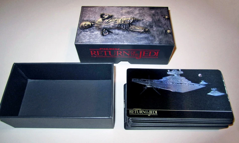 2014 Topps Star Wars Return of the Jedi 3D 3-D Widevision Base Card Set Box - Image 2 of 2