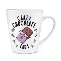 VerrüCkte Schokolade Damen Stars 341Ml Latte Becher Cup Chocoholic Lustiger Witz