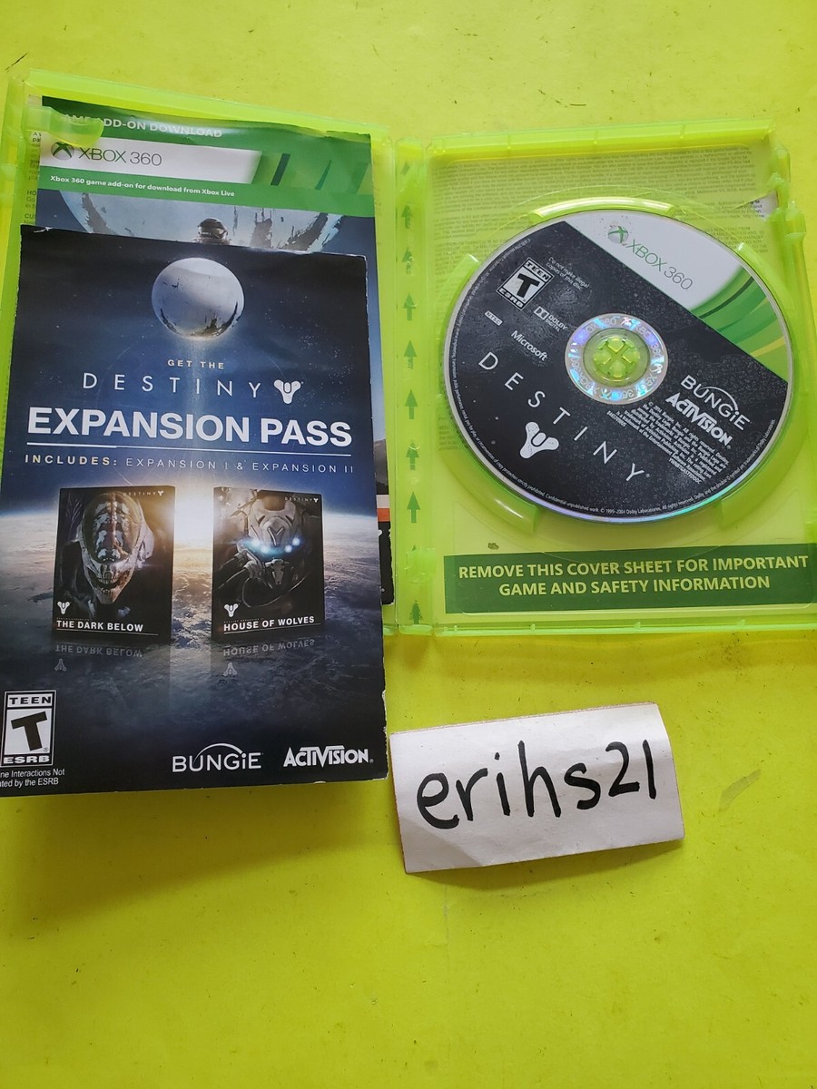 Destiny 1 Microsoft Xbox 360 Complete w/ Insert - Good Shape | eBay
