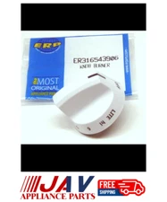 For GE Frigidaire Westinghouse Gas Range Burner Knob CM00J802