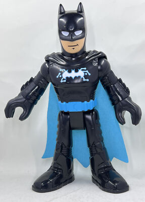 Imaginext XL DC Super Friends Batman Bat Tech Blue 10-inch Big