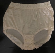 Vintage Hanes Size 8 Panties 1990's 100 nylon