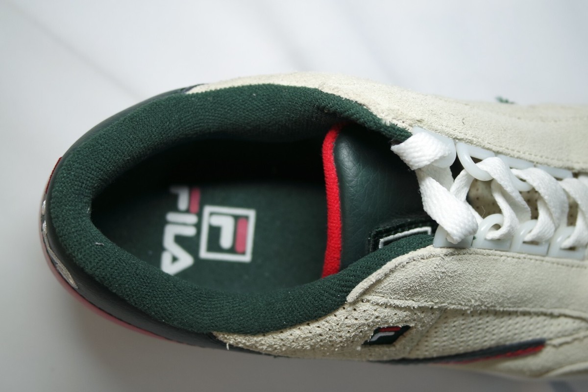 Fila Original Tennis Red/ Green Shoe Men Size 9.5M Rare