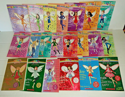 Big Mixed Lot 21 Rainbow Magic Fairies books Daisy Meadows 6