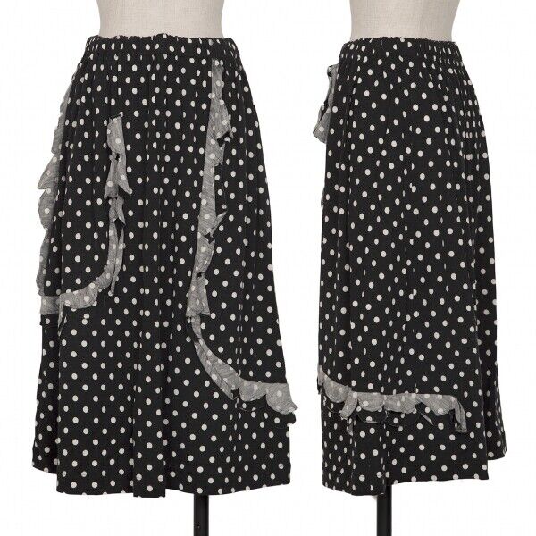 robe de chambre COMME des GARCONS Frills Dot Skirt Size M(K robe de chambre COMME des GARCONS Frills Dot Skirt Size M(K