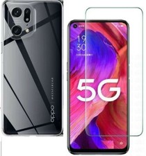 FOR OPPO FIND X5 PRO COVER CLEAR CASE TEMPERED GLASS FILM