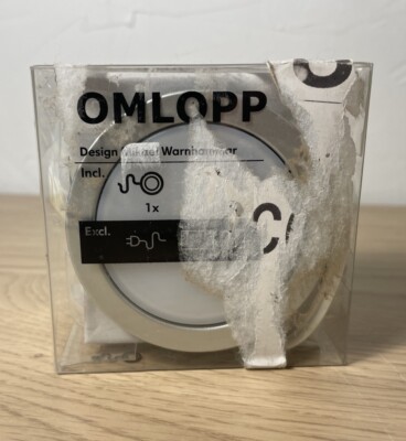 IKEA OMLOPP LED Spotlights Aluminum �Discontinued� Open Box New